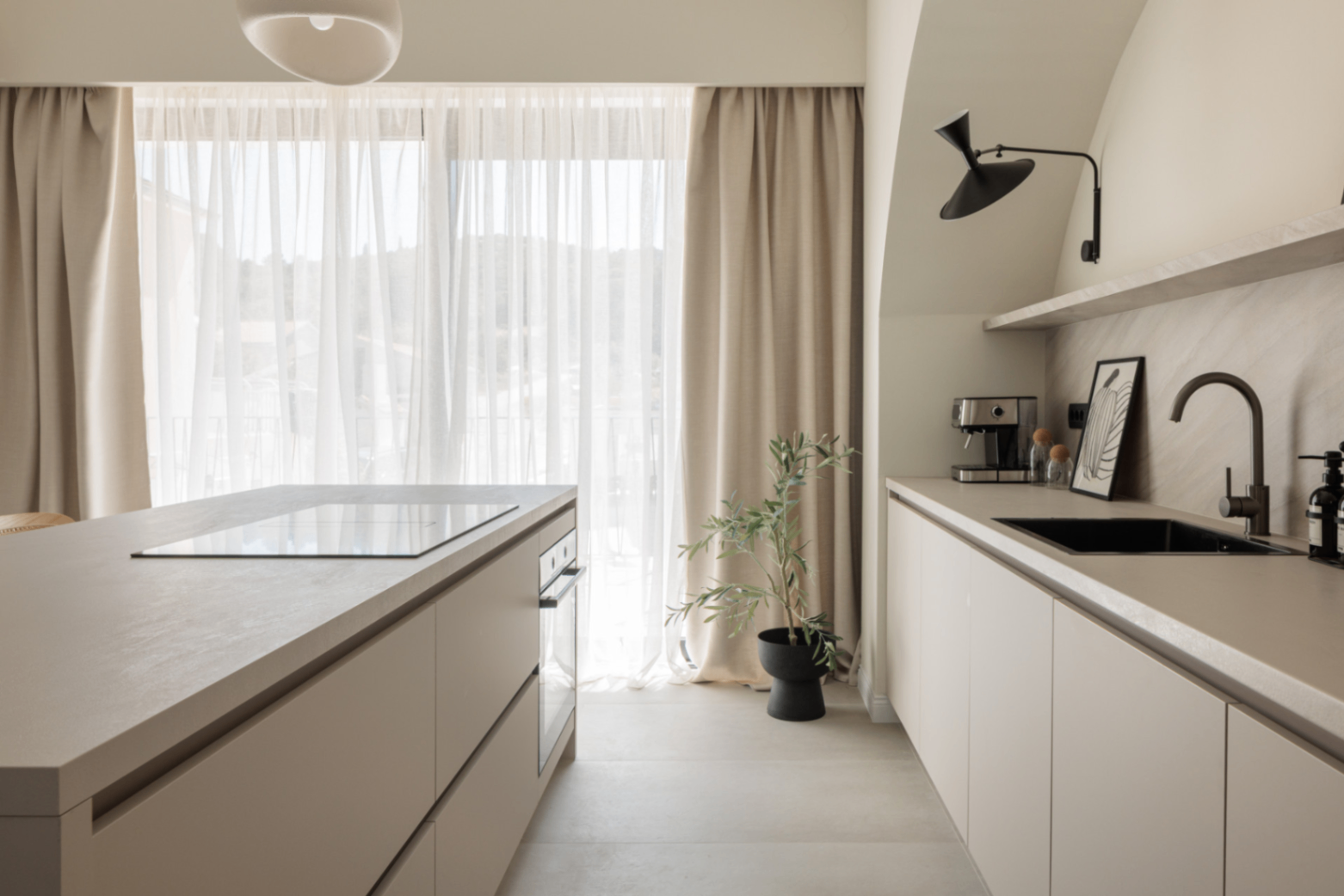 Villa Casa NoTa modern kitchen