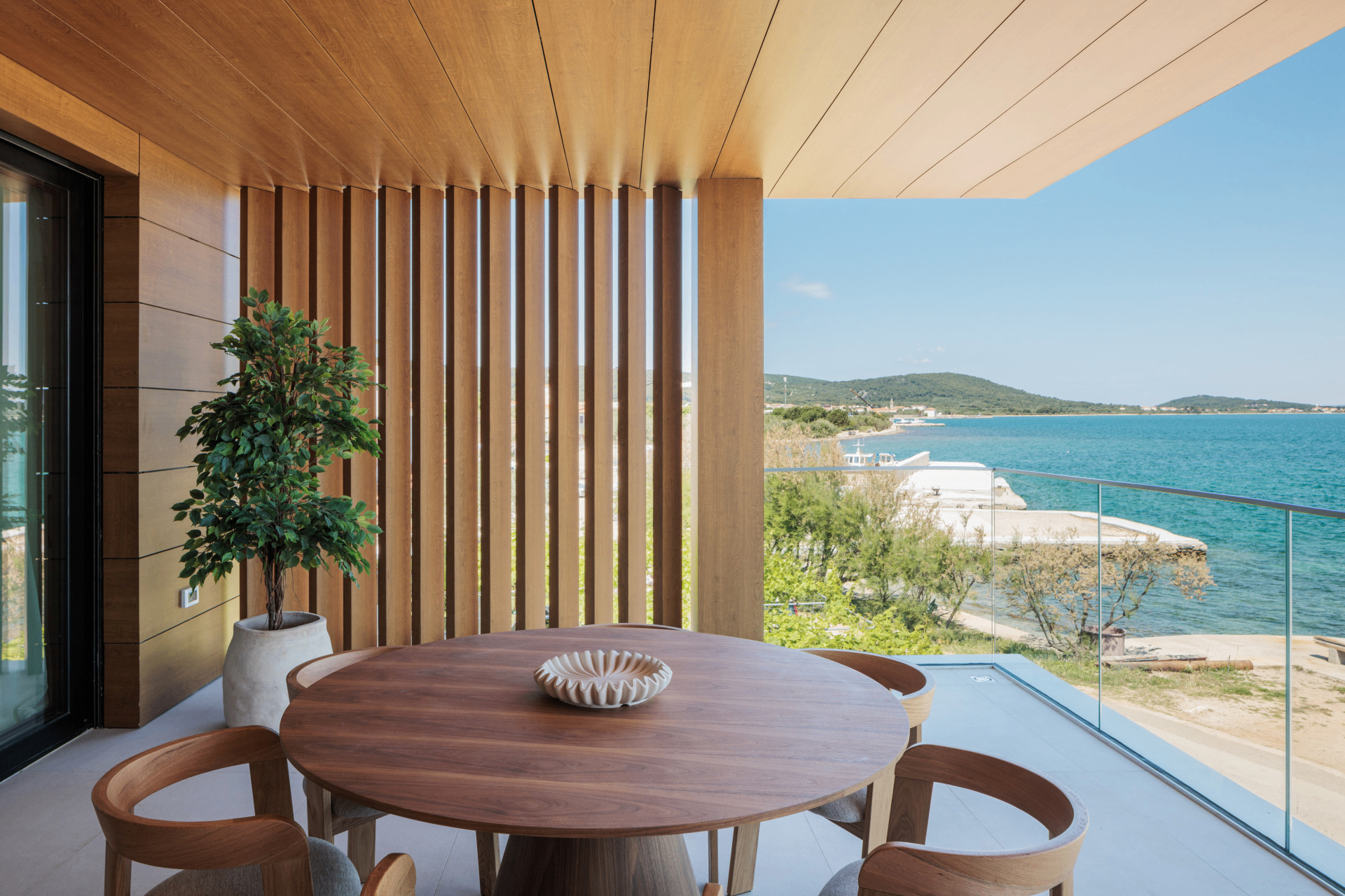 Villa Casa NoTa terrace with sea view