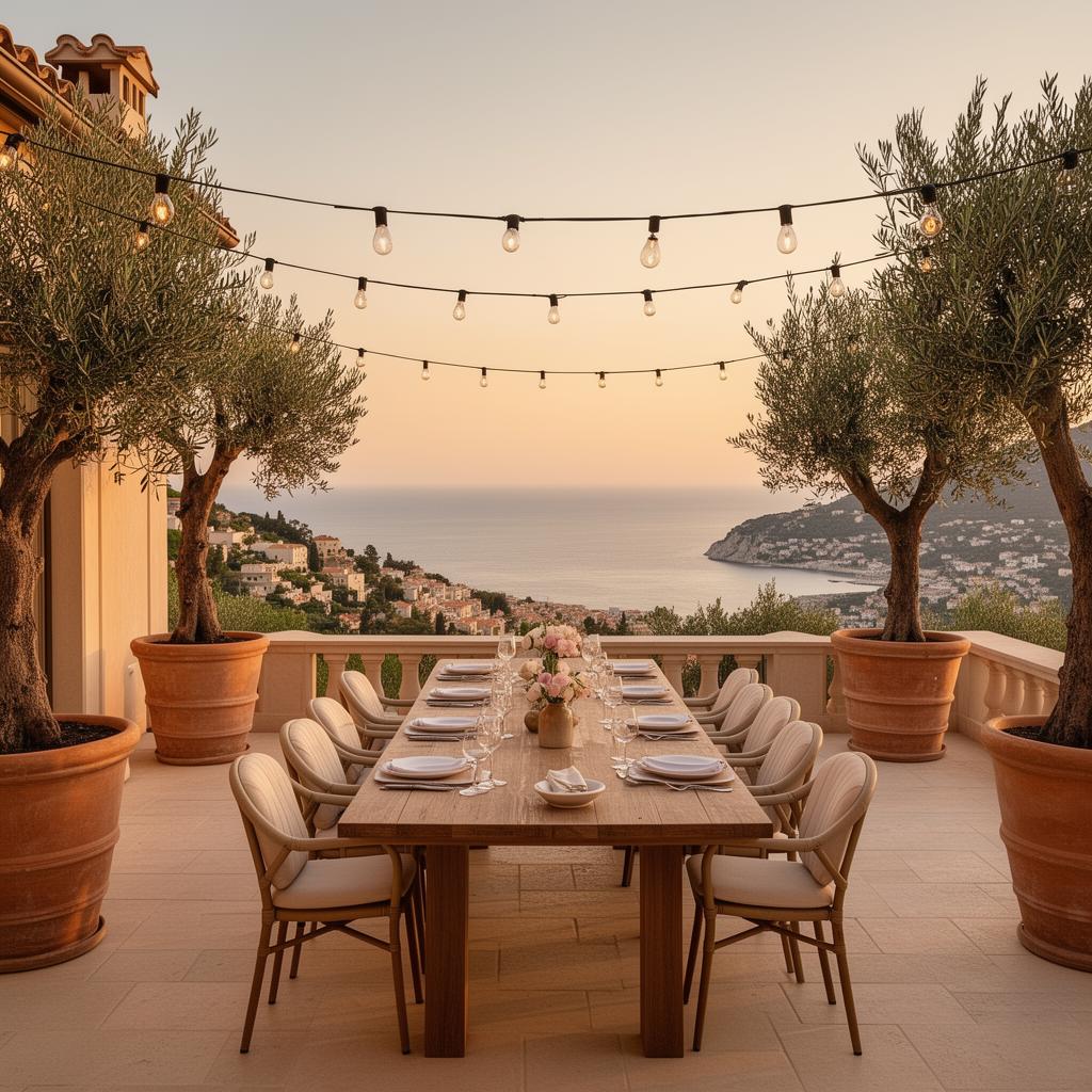 Villa Casa Palmera lounge with terrace view