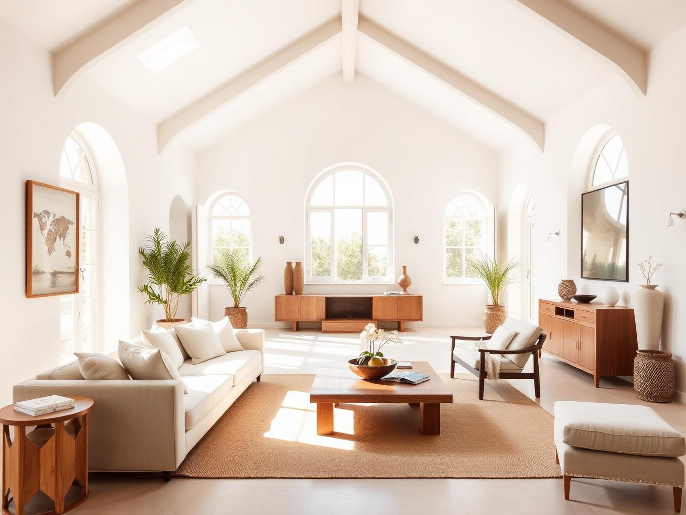 Villa Casa Palmera living room with sea view